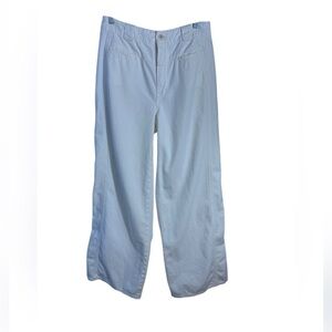 Madewell 100% Cotton Curvy Superwide-Leg Pants